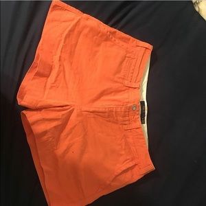 Orange Polo shorts